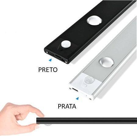 Luminária de Led com Sensor Presencial - Smart Ruler - Compre 1 Leve 2 + Frete Grátis - Brasil Fast Buy