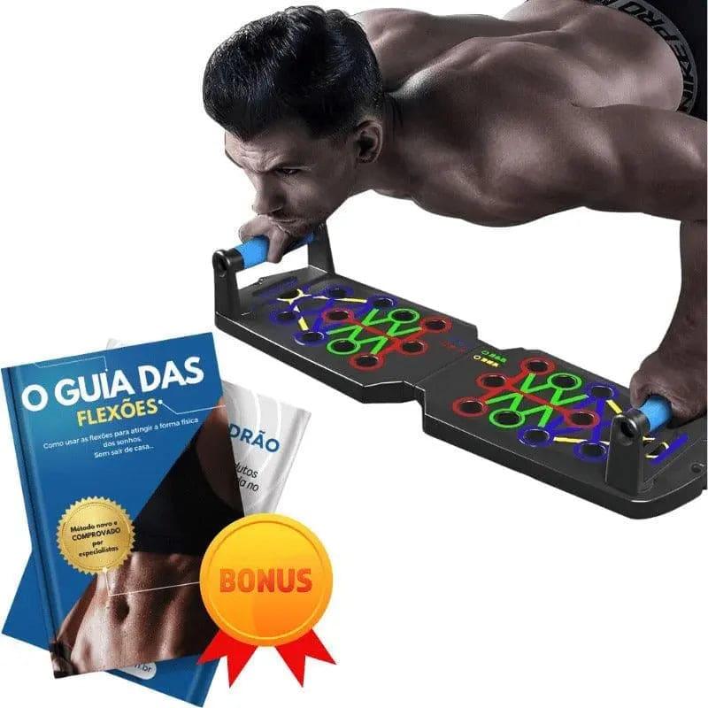 Apoio Para Flexão Dobrável - Force Up™ - GANHE UM E-BOOK - Brasil Fast Buy