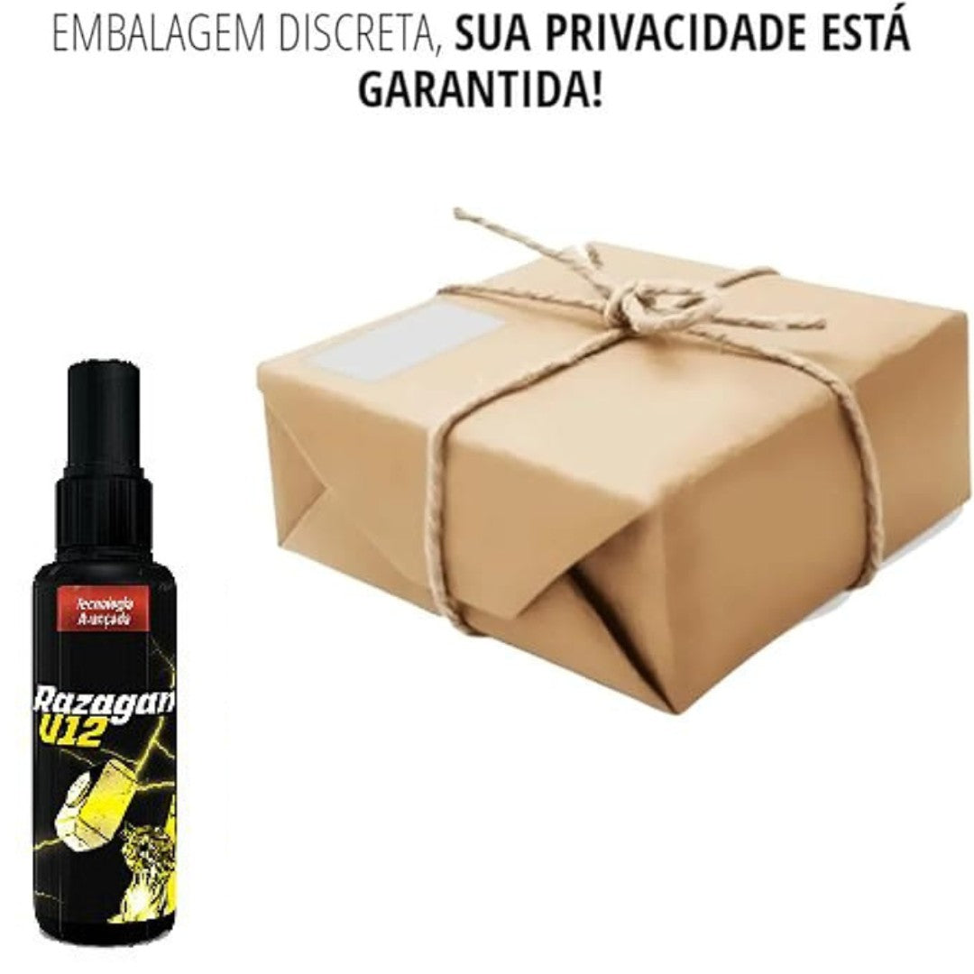 Razagan V12 - Gel Estimulante Natural - Compre 1 Ganhe Outro + Brinde Exclusivo - Brasil Fast Buy