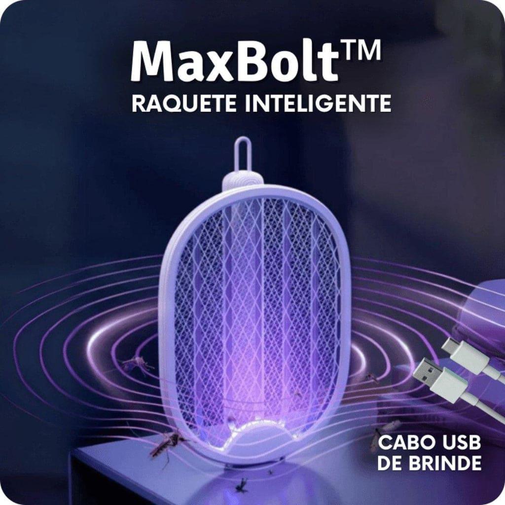 Raquete Mata-Mosquito MaxBolt - Com íons de Atração + Frete Grátis - Brasil Fast Buy