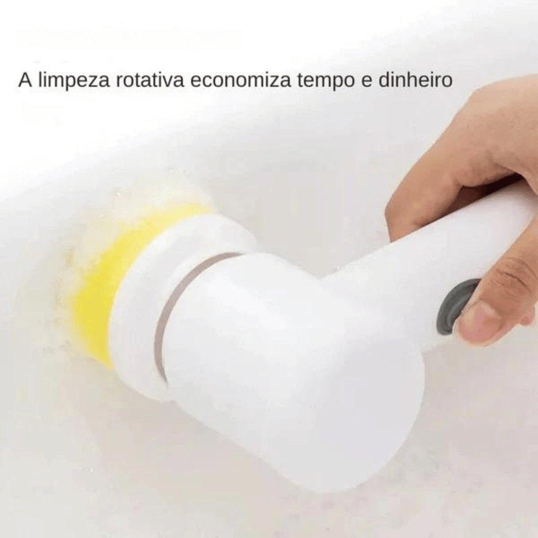 Escova de Limpeza Elétrica Multifuncional Sem Fio + Frete Grátis - Brasil Fast Buy