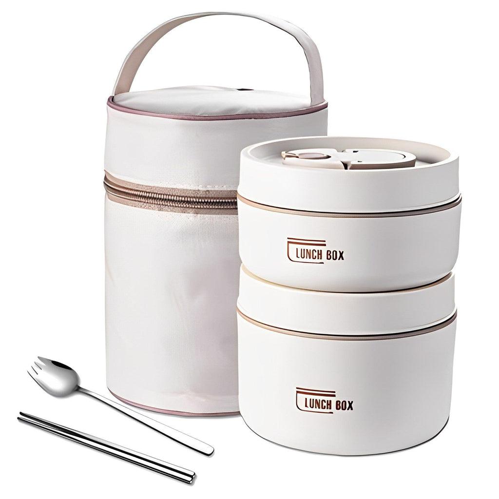 Kit Potes Térmicos Lunchbox + Lancheira E Talheres Grátis - Brasil Fast Buy