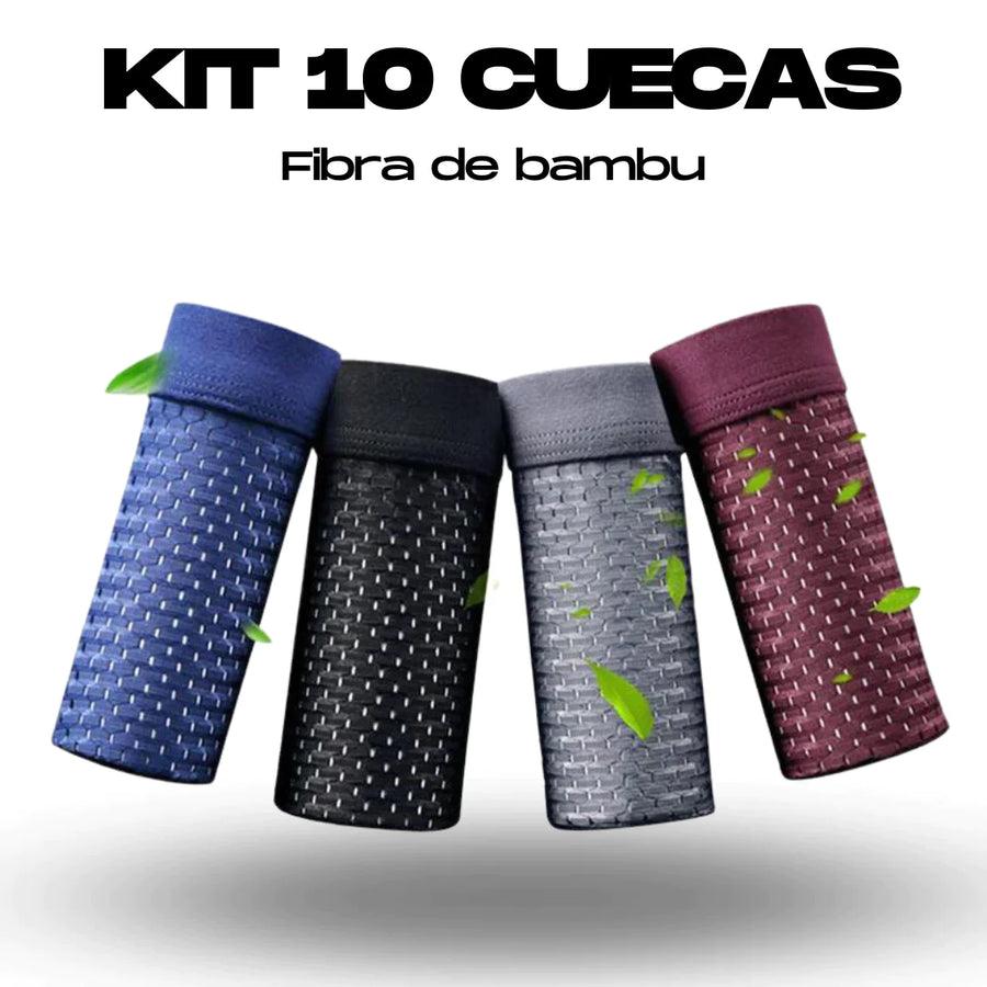 Cuecas de Fibra de Bambu Sky Hero - Compre 5 Leve 10 + 3 Meias Lupo + Frete Grátis - Brasil Fast Buy