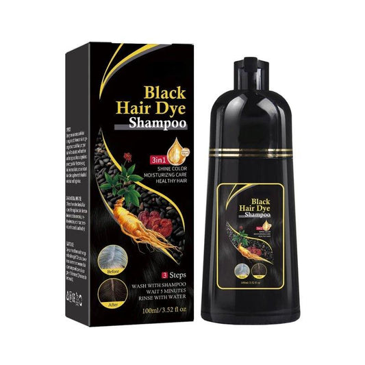 Shampoo Escurecedor - Paint Black Hair Dye (Compre 1 Leve 2) + Brinde Apenas Hoje + Frete Grátis - Brasil Fast Buy