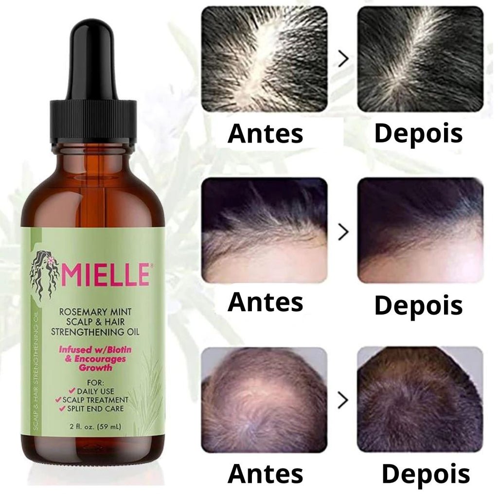 Óleo Mielle - Fortalecimento e Crescimento de Cabelo - Compre 1 Leve 2 + Frete Grátis - Brasil Fast Buy